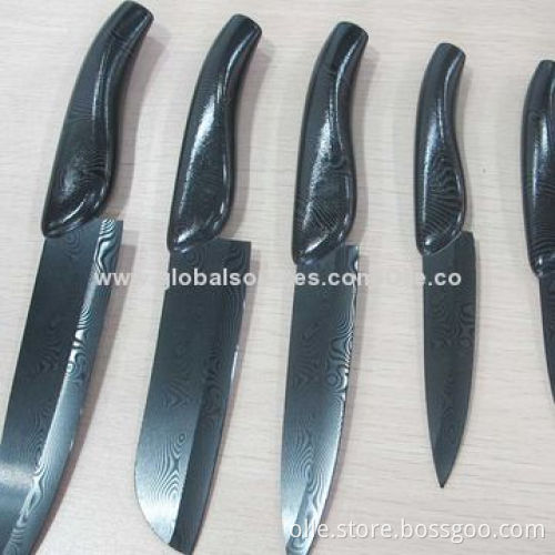 Damascus Ceramic Knife